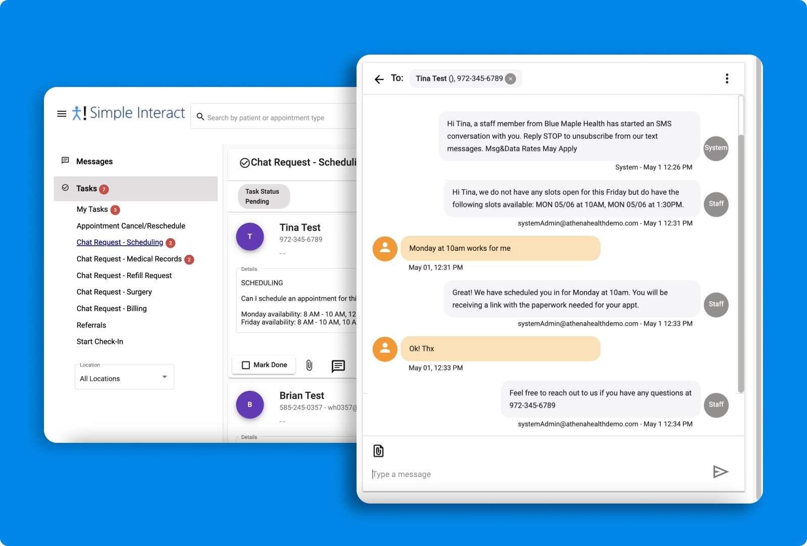 Staff Dashboard