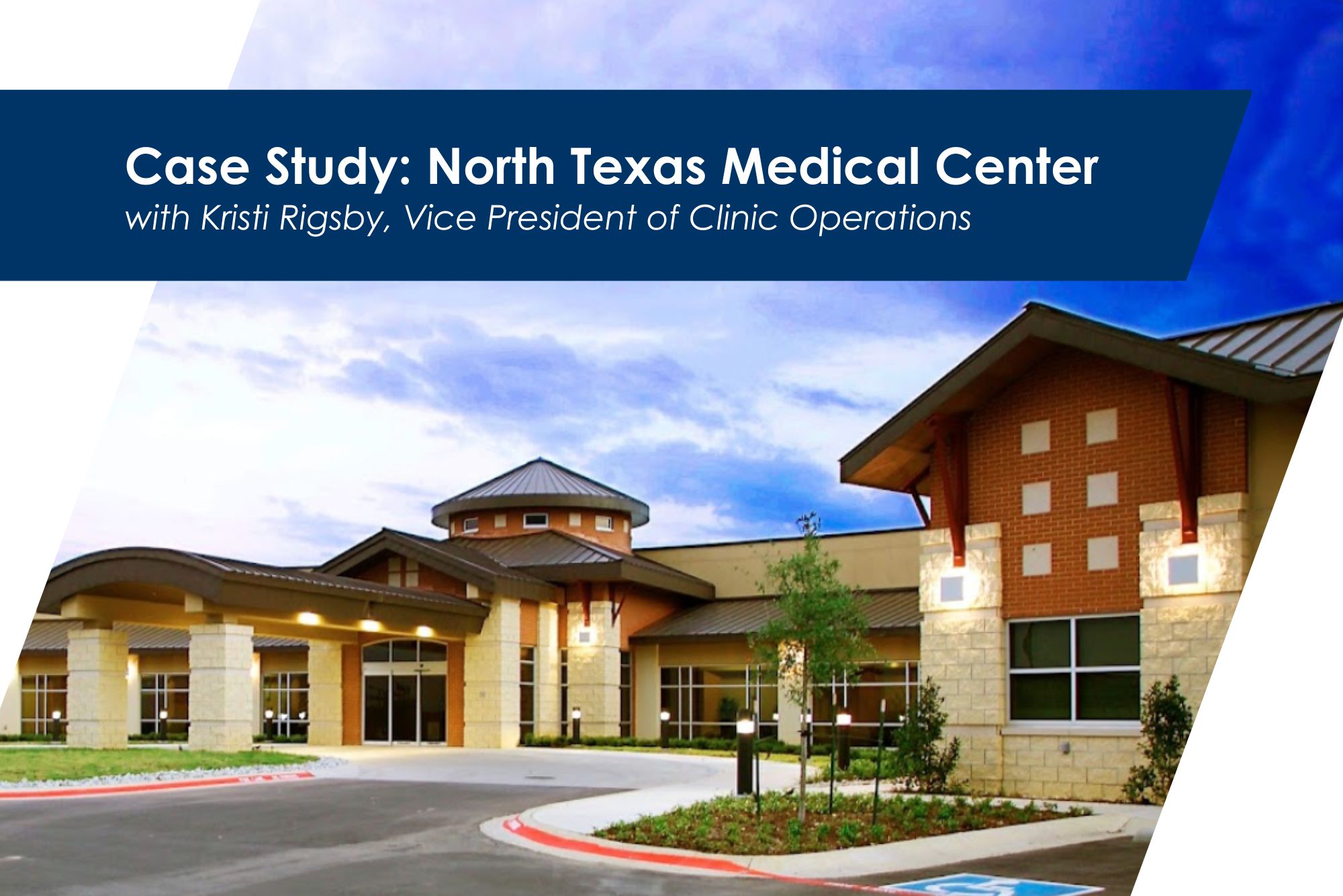 An exterior picture of North Texas Medical Center.